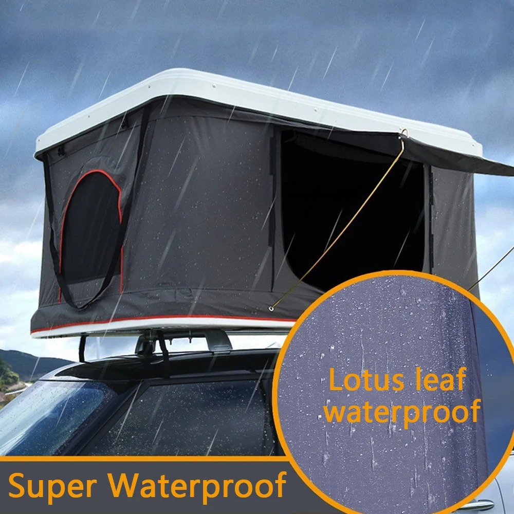 Rooftop Tent Abs Full-automatic  SUV Sedan Universal Outdoor Camping Travel Self-driving Waterproof Cold-proof All-season